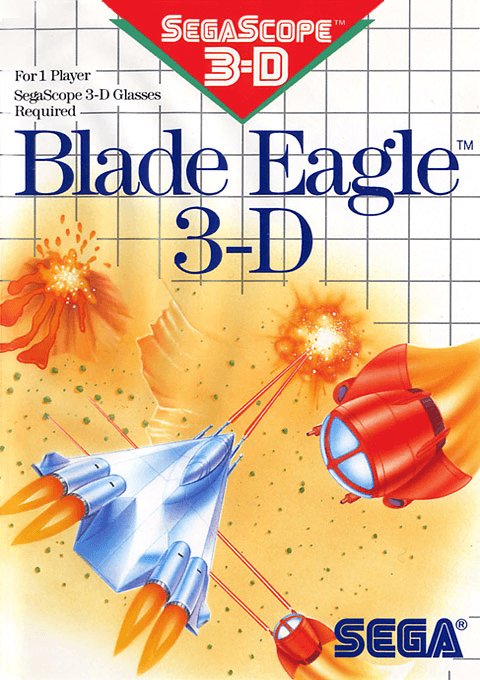 Blade Eagle 3D box art for Sega Master System
